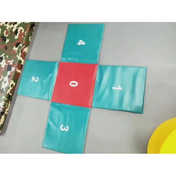 Tapete de salto cruzado