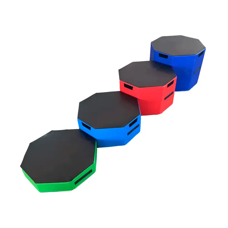 Caixa de salto de coluna octogonal