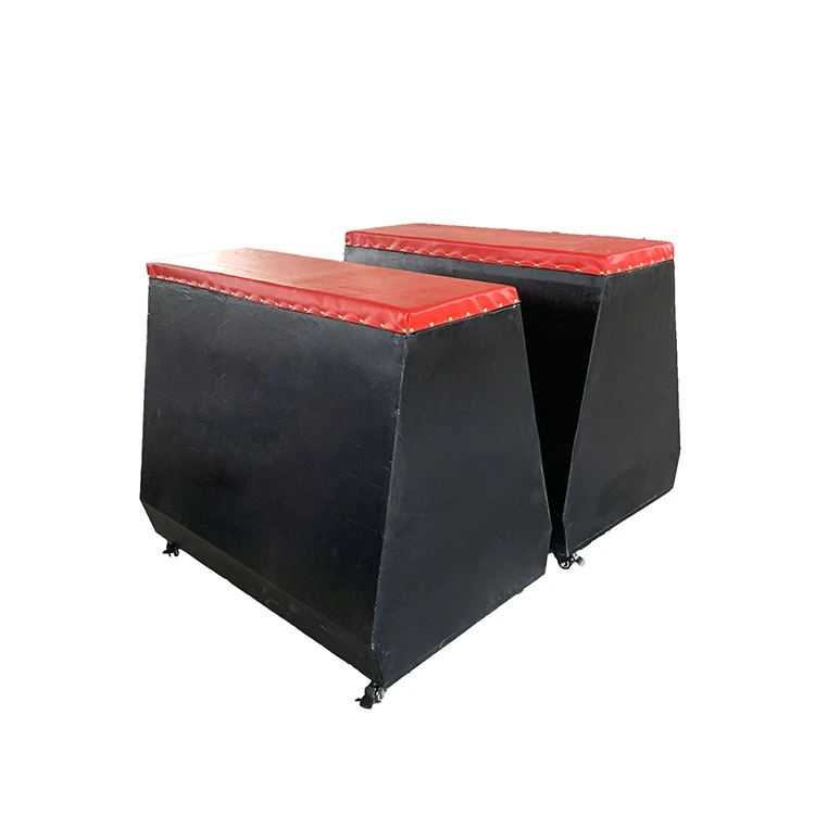 Caixa de salto de madeira